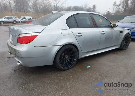 2008 BMW M5 from USA, damaged, VIN WBSNB93558CX09845